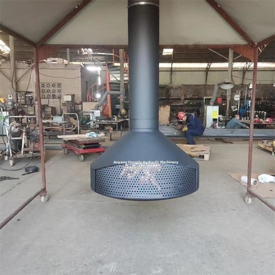 800mm brachte hängende Innenheizungs-Decke verschobenen hölzernen brennenden Kamin an