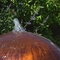 BEREICH-Wasser-Eigenschafts-Garten-Brunnen-Ball Fuxins Corten formte Stahl