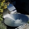 Edelstahl-Pool-Wasser-Brunnen der Garten-Kunst-304
