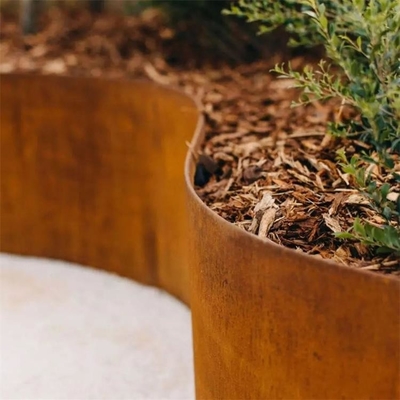 Landschaftcorten Stahl- Straightcurve-Garten-Rand