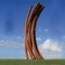 Moderner Zusammenfassungs-Ring Rustic Metal Yard Art-Garten gestaltet ISO9001