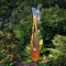 Stahlgartenverzierungen Tulip Shape Large Outdoor Sculptures Corten